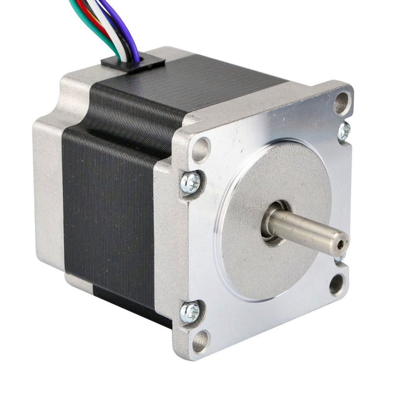 STEPPERONLINE Dual Shaft Nema 23 CNC Stepper Motor 1.26Nm(179oz.in) 8 Wires CNC Mill Router - Image 3